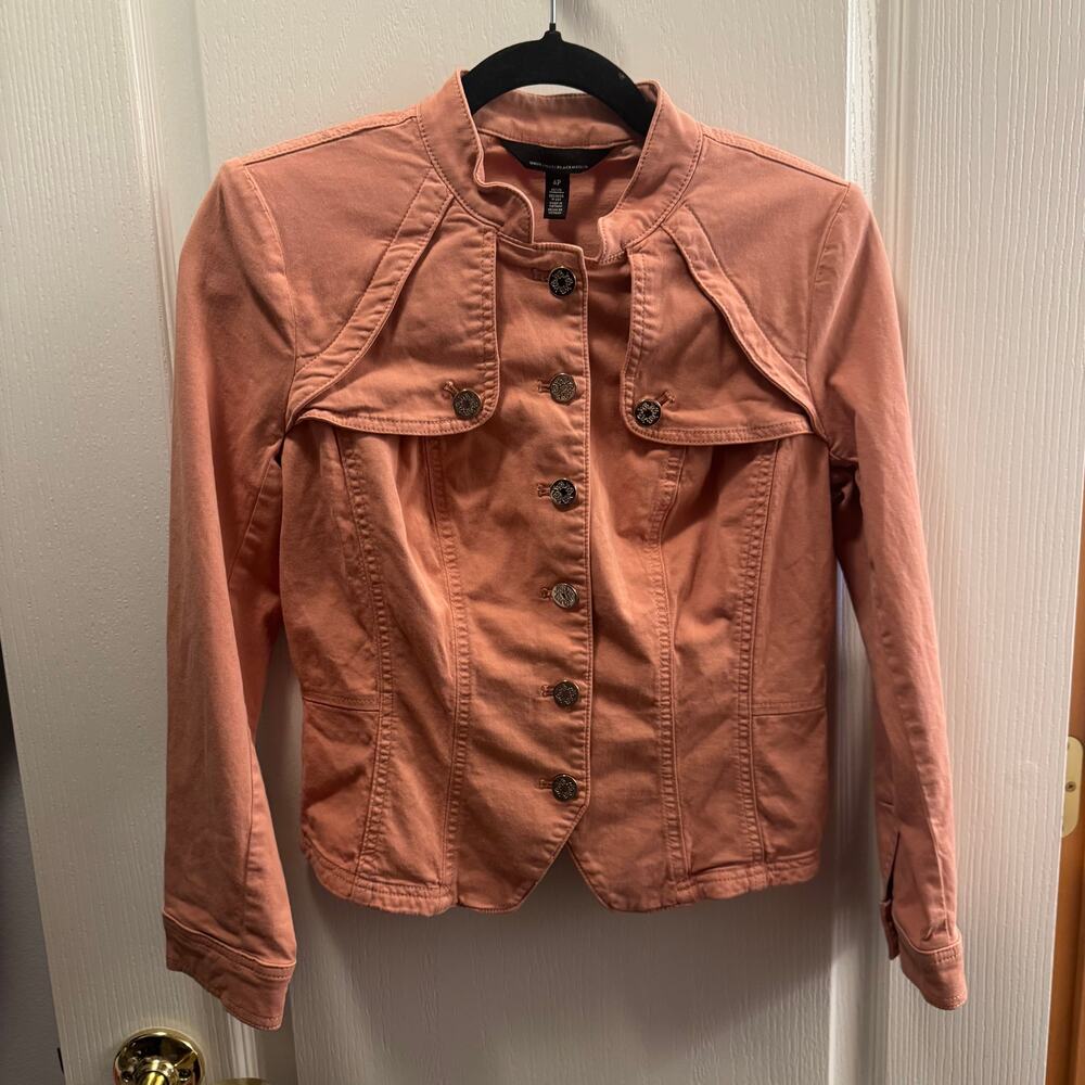 White House Black Market Pret Safari Jacket Womens 4P